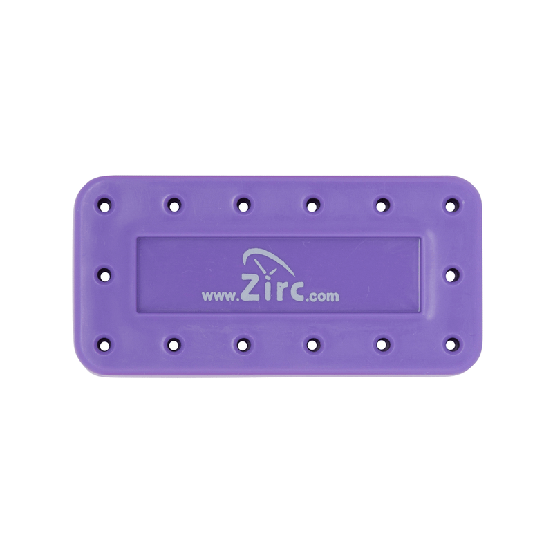 14 Hole White, Magnetic Bur Block with Microban | SurgiMac Dental Supply