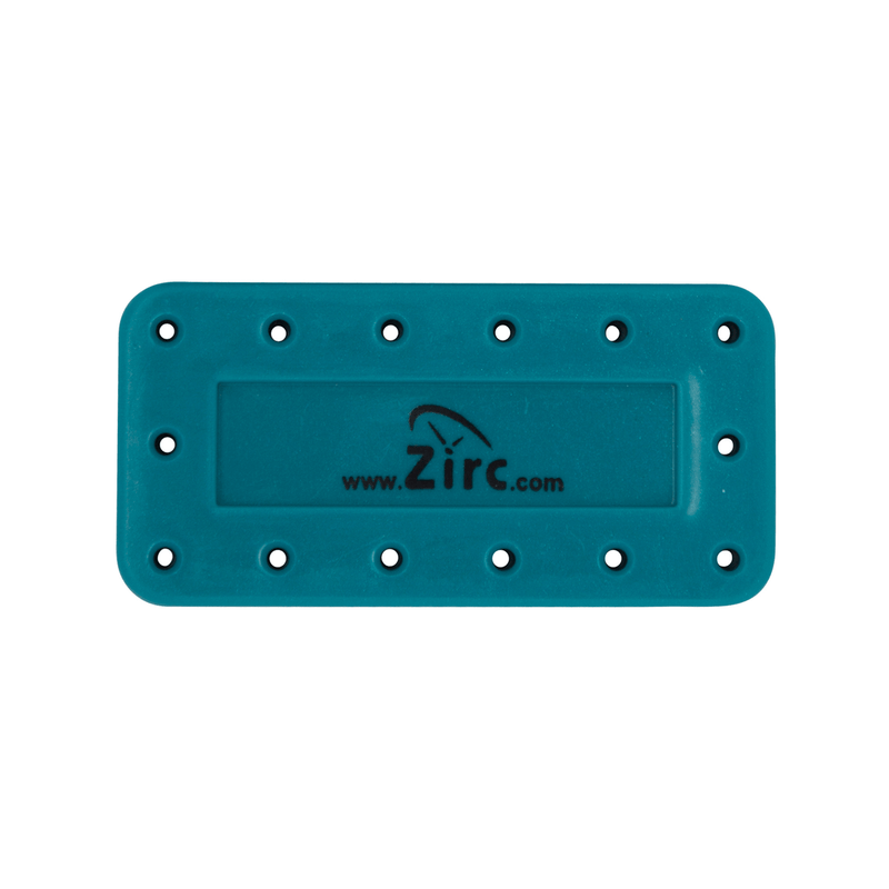 14 Hole White, Magnetic Bur Block with Microban | SurgiMac Dental Supply