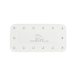 14 Hole White, Magnetic Bur Block with Microban | SurgiMac Dental Supply