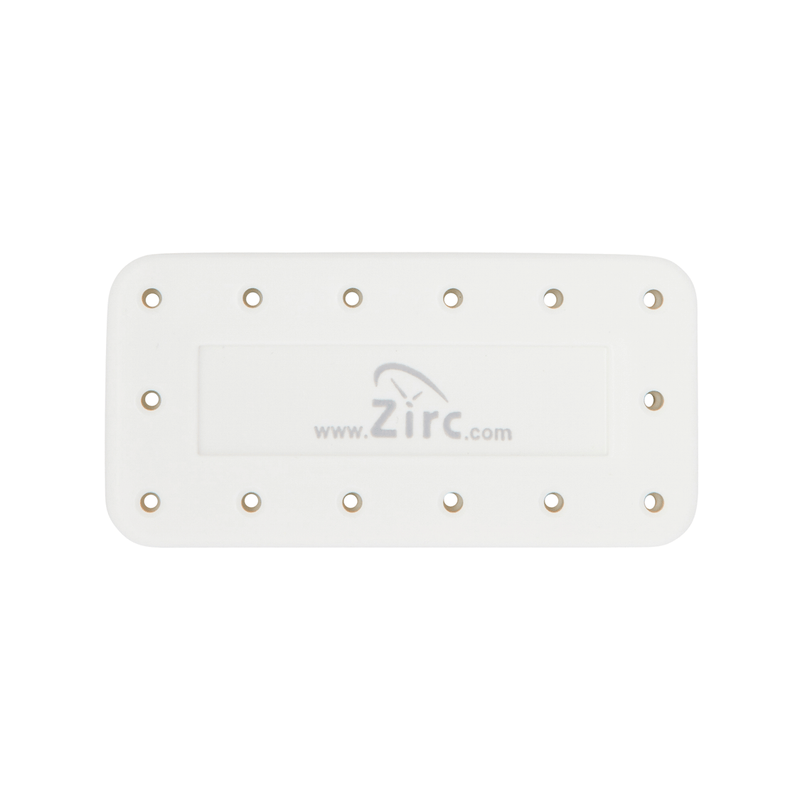 14 Hole White, Magnetic Bur Block with Microban | SurgiMac Dental Supply
