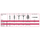 Shofu Dental | Hardie Polisher, Brown, WH6, ISO #120, HP, 12/pk | 0365