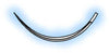 Miltex #16, 1/2 circle, regular surgeon's suture needle, package of 12 needles