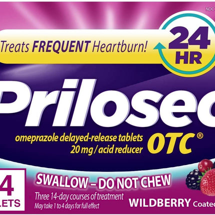 Prilosec Otc Wild Berry 14/pk, 24 Pk/cs