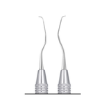 SurgiMac #11/12 Mini Gracey Curette, Scaling Instrument, Double-Ended, Stainless Steel, Air Series, 1/Pk