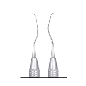 SurgiMac #11/12 Mini Gracey Curette, Scaling Instrument, Double-Ended, Stainless Steel, Air Series, 1/Pk