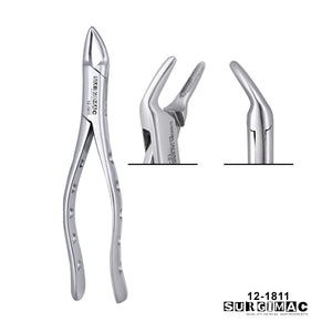 SurgiMac #150S Extracting Forceps, Single-Ended, Stainless Steel, Air Series, 1/Pk | SurgiMac Dental Supply