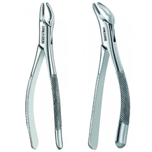 SurgiMac Matte Finish #150 & #151 Universal Extracting Forceps Kit, 2/Pk. Includes:
