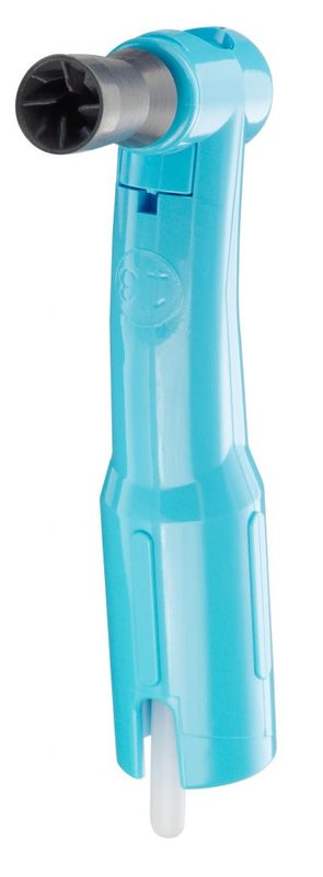 Contra Turbo Plus Disposable Prophy Angle with Soft Gray Turbo Plus Cup, Box 153112