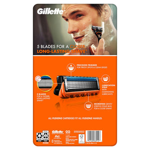 Gillette Fusion5 Men's Razor with 9 Razor Blade Refills 159787