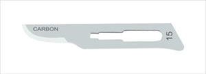 #15 Sterile Carbon Steel Surgical Scalpel Blade | MacCut by SurgiMac | Box of 100 MC-10-5215