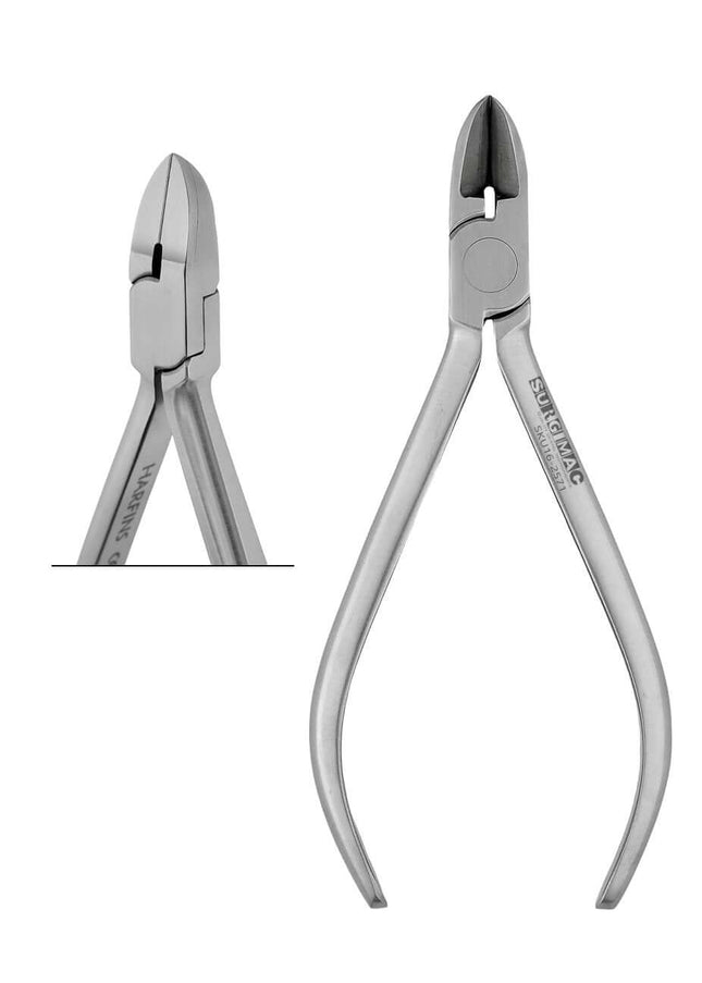 SurgiMac 15° Angled Hard Wire Cutter Pliers, Orthodontic Instruments, Stainless Steel, Air Series, 1/Pk | SurgiMac Dental Supply