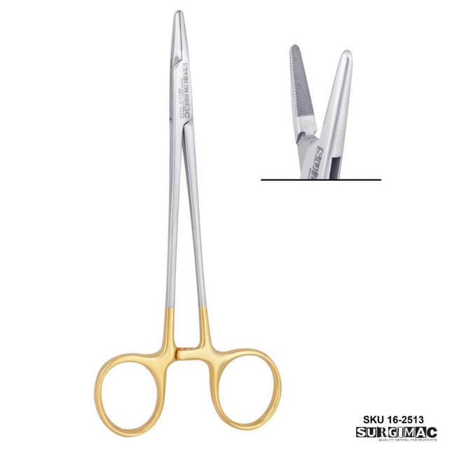 SurgiMac 6" Mayo-Hegar Needle Holder TC, Stainless Steel, Air Series, 1/Pk 16-2513