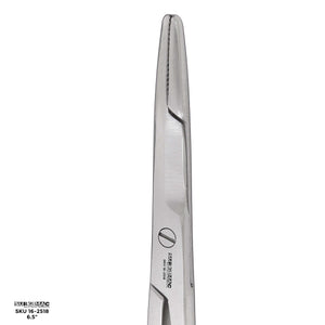 6.5" Hegar Needle Holder with Scissors, Olsen, Stainless Steel, Eco Series, 1/Pk | SurgiMac Dental Supply
