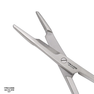 6.5" Hegar Needle Holder with Scissors, Olsen, Stainless Steel, Eco Series, 1/Pk | SurgiMac Dental Supply