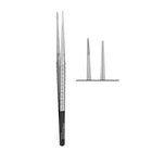 SurgiMac #18mm Micro Tissue Pliers, Straight, Stainless Steel, Black Series, 1/Pk