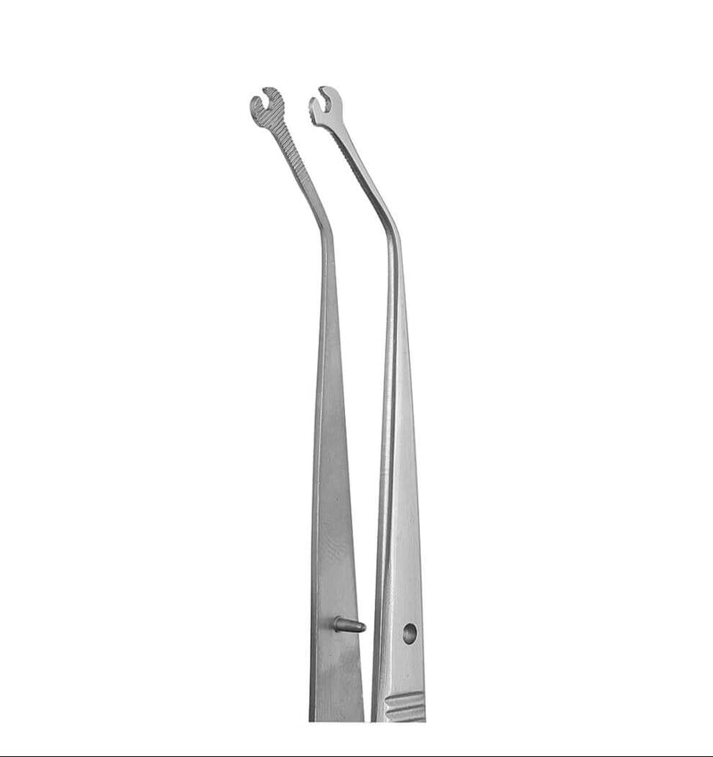 SurgiMac Corn Suture Tweezers, Gold, Stainless Steel, Eco Series, 1/Pk | SurgiMac Dental Supply