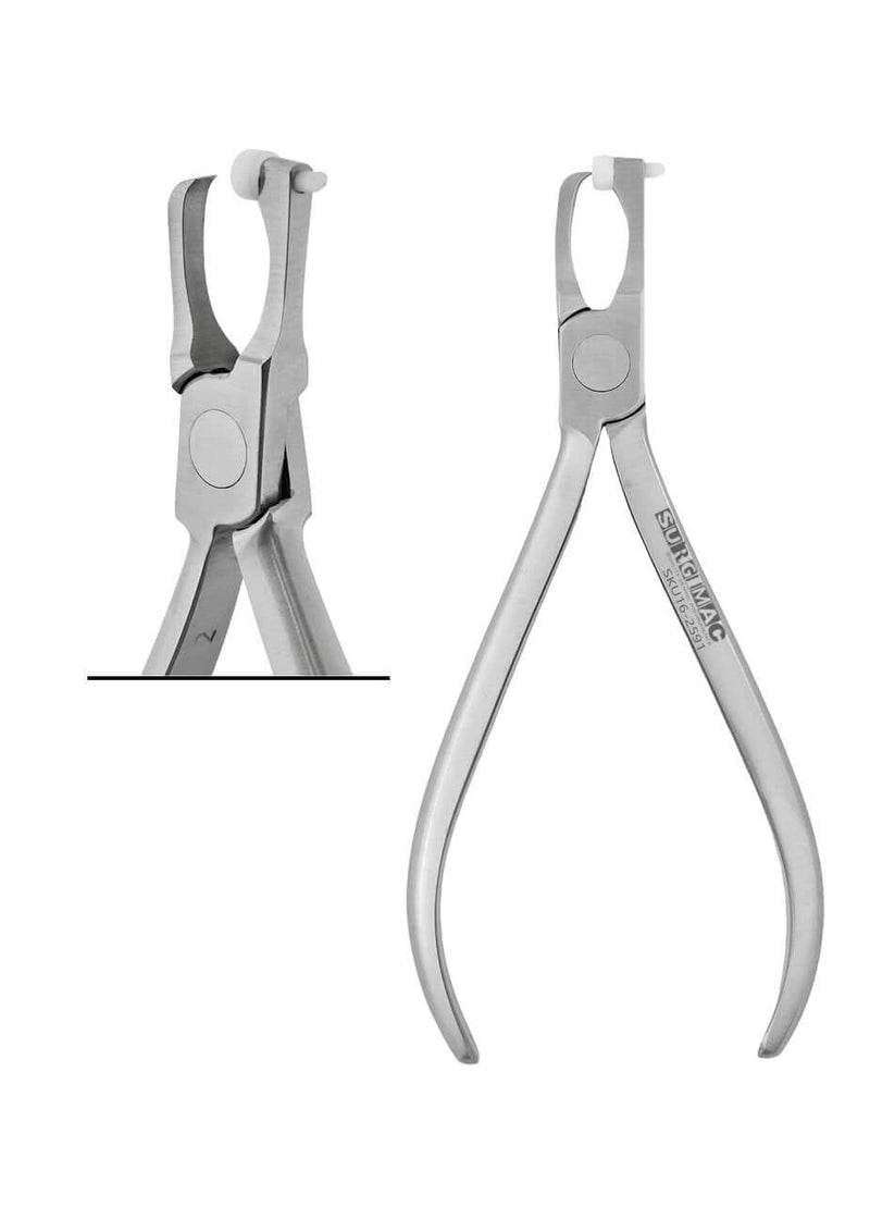 SurgiMac Micro-Mini Pin and Ligature Cutter, Orthodontic Pliers, TC, Stainless Steel, Air Series, 1/Pk | SurgiMac Dental Supply