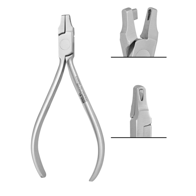 SurgiMac Straight Bracket Removing Pliers, Orthodontic Instruments, Stainless Steel, Air Series, 1/Pk