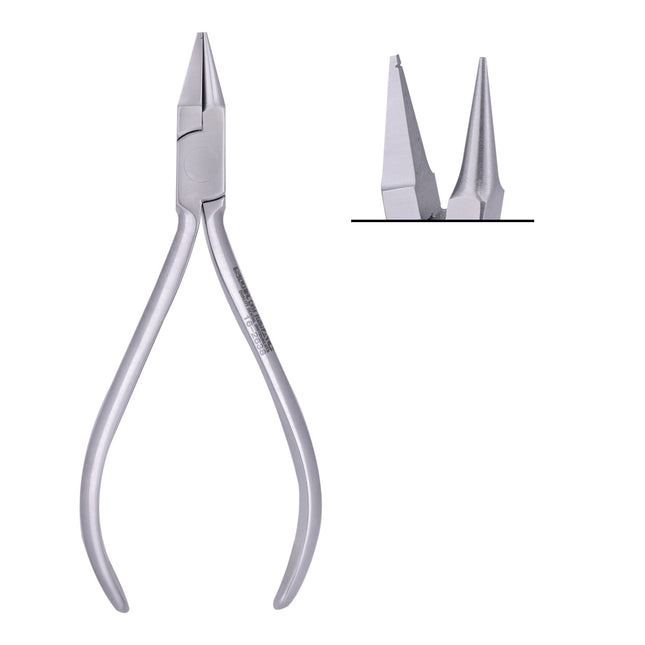 Light Wire Bird Beak Pliers With Groove