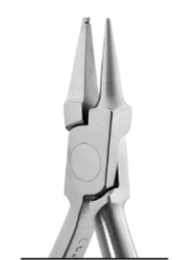 SurgiMac Light Wire Bird Beak Pliers With Groove, Orthodontic Instruments, Stainless Steel, Air Series, 1/Pk (Copy) | SurgiMac Dental Supply