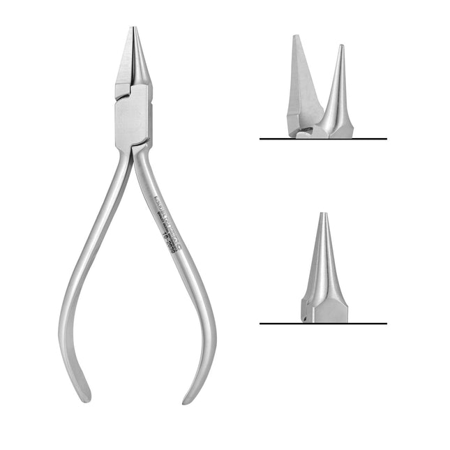 SurgiMac Light Wire Bird Beak Pliers, Orthodontic Instruments, Stainless Steel, Air Series, 1/Pk