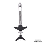 SurgiMac Aspirating Syringes, Black Saddle-Grip, Silicone Handle, Stainless Steel, Air Series, 1/Pk | SurgiMac Dental Supply