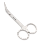 Wagner Scissor, Angled, SC, 1 serrated Edge, 11.5cm