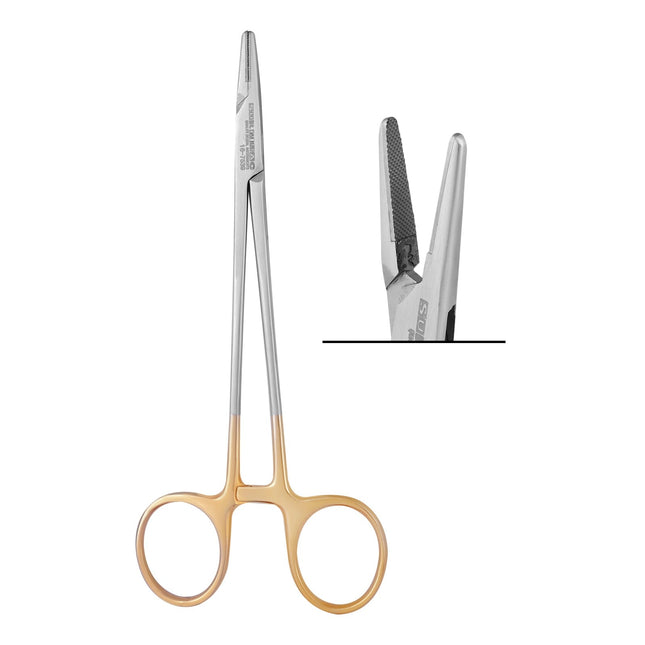 SurgiMac 6" Crile-Wood Needle Holder, 15 cm, Stainless Steel, Air Series, 1/Pk