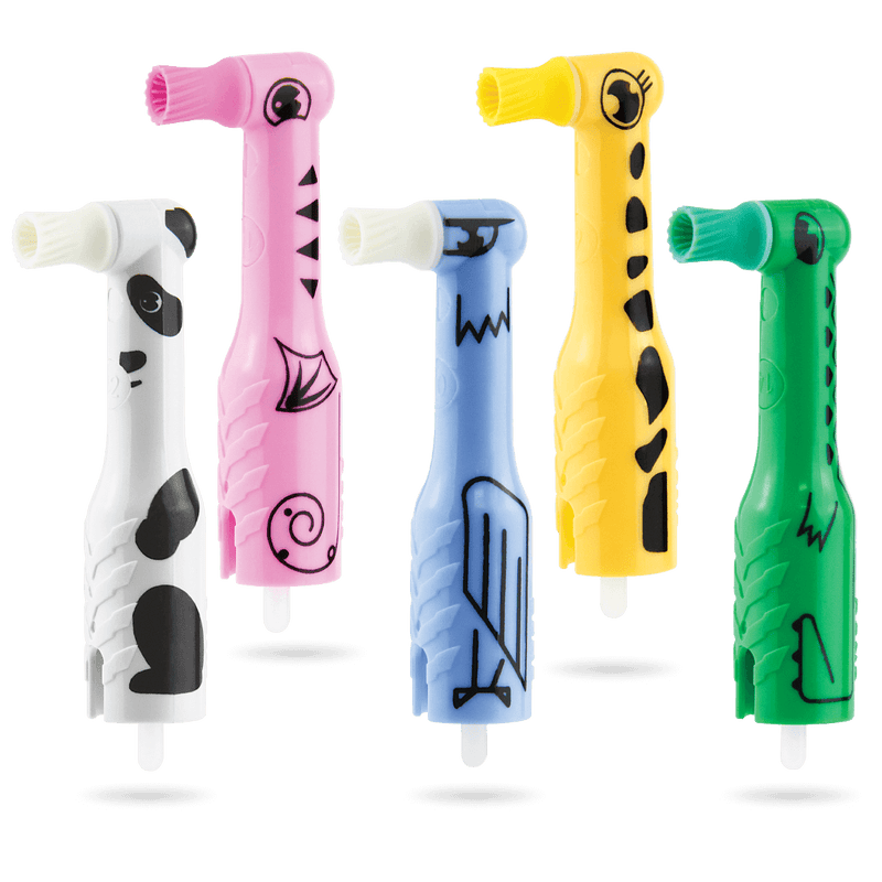 FUNimal Pedo disposable prophy angles, pedo soft cup assorted, 100/box 167-100P