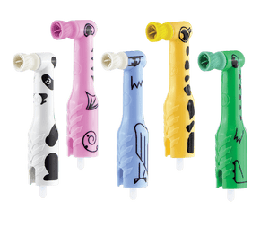 FUNimal Pedo disposable prophy angles, regular soft cup assorted, 100/box 167-100R