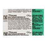 Terumo Infusion Set Surflo 21 Gauge 3/4 Inch 12 Inch Tubing Without Port | SurgiMac Dental Supply