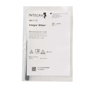 Miltex 4-3/4" Adson Tissue Forceps, 1 x 2 Teeth, Delicate | SurgiMac Dental Supply