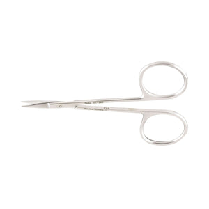 Miltex 4" Iris curved surgical scissors with a smooth blade and sharp tips | SurgiMac Dental Supply