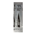 Miltex #11 Sterile Carbon Steel Surgical Scalpel Blade, Box of 100 blades | SurgiMac Dental Supply