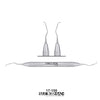 SurgiMac SUB-0 Vision Curvette, 5 mm and 10 mm shank markings, Stainless Steel, Air Series, 1/Pk