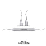 SurgiMac SUB-0 Vision Curvette, 5 mm and 10 mm shank markings, Stainless Steel, Air Series, 1/Pk