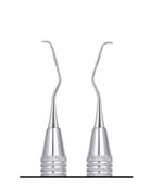 SurgiMac SUB-0 Vision Curvette, 5 mm and 10 mm shank markings, Stainless Steel, Air Series, 1/Pk