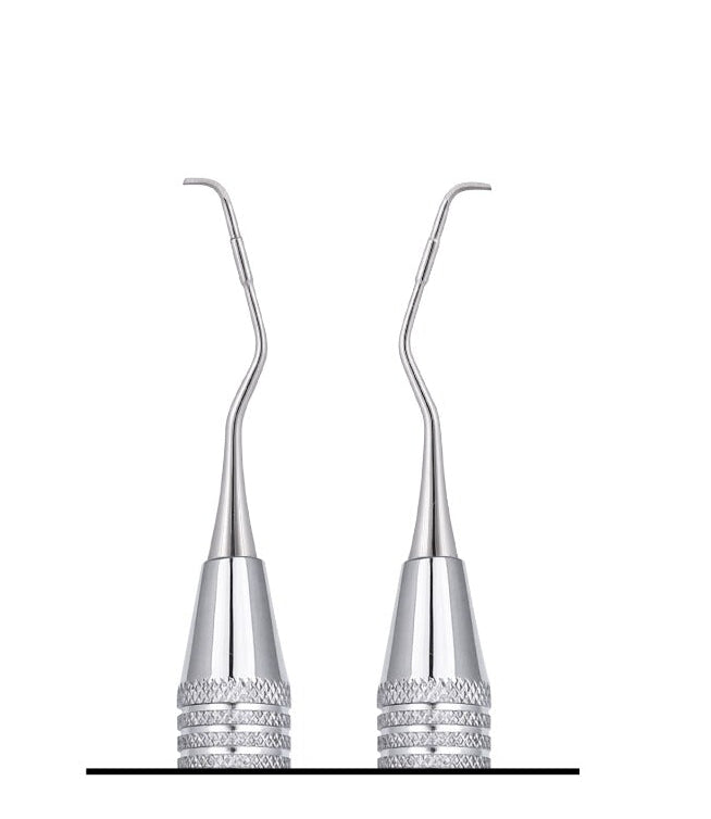 SurgiMac SUB-0 Vision Curvette, 5 mm and 10 mm shank markings, Stainless Steel, Air Series, 1/Pk