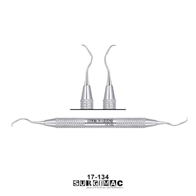 SurgiMac #13/14 Vision Curvette, Double-Ended, Stainless Steel, Air Series, 1/Pk