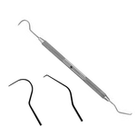 SurgiMac #17/23 Explorer, Double-Ended, Stainless Steel, Slim Series, 1/Pk. 10-314s