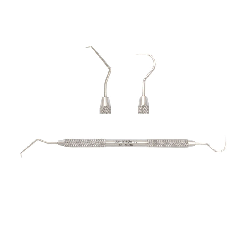 SurgiMac #17/23Explorer, Double-Ended, Stainless Steel, Eco Series, 1/Pk | SurgiMac Dental Supply
