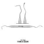 SurgiMac 725 Implant Surgery Instrument, Double-Ended, Stainless Steel, Air Series,  1/Pk
