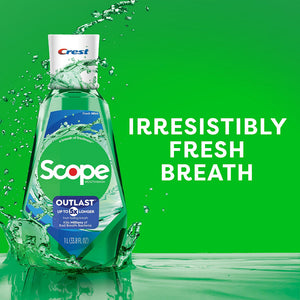 Crest Scope Outlast Mint Mouthwash, 3 pk./1L 17794