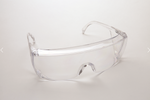 Safety Glasses, Clear Frame/Clear Lens, Universal Size, 12/cs 17S