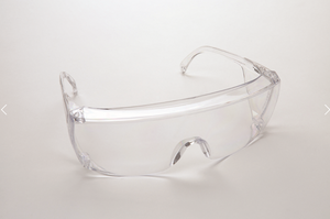Safety Glasses, Clear Frame/Clear Lens, Universal Size, 12/cs 17S