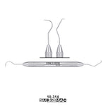 SurgiMac #17/23 Explorer, Double-Ended, Stainless Steel, Air Series, 1/PK | SurgiMac Dental Supply