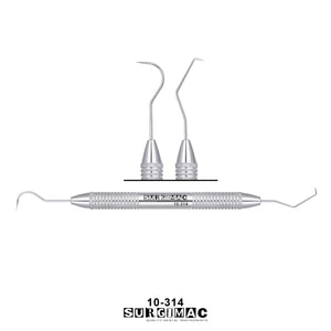 SurgiMac #17/23 Explorer, Double-Ended, Stainless Steel, Air Series, 1/PK | SurgiMac Dental Supply