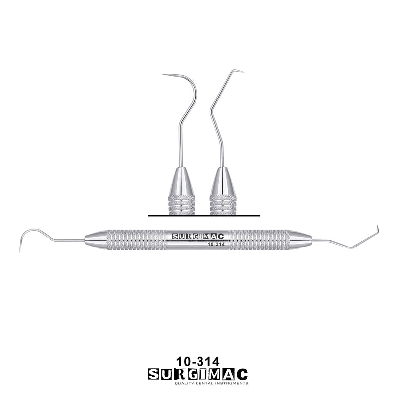 SurgiMac #17/23 Explorer, Double-Ended, Stainless Steel, Air Series, 1/PK | SurgiMac Dental Supply