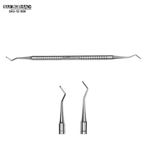 SurgiMac #17 Spoon Excavator, 1.2 mm, Double-Ended, Stainless Steel, Eco Series, 1/Pk | SurgiMac Dental Supply