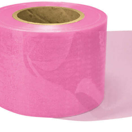 Palmero 4" x 6" MAUVE Barrier Film in Dispenser Box, 1200 Sheets/Roll. Low-tack